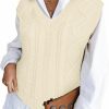 Sweaters | INKOFF Sleeveless Mock Neck Tops For Women Sweater Knit Turtleneck Soft Basic Vest Tank Lightweight