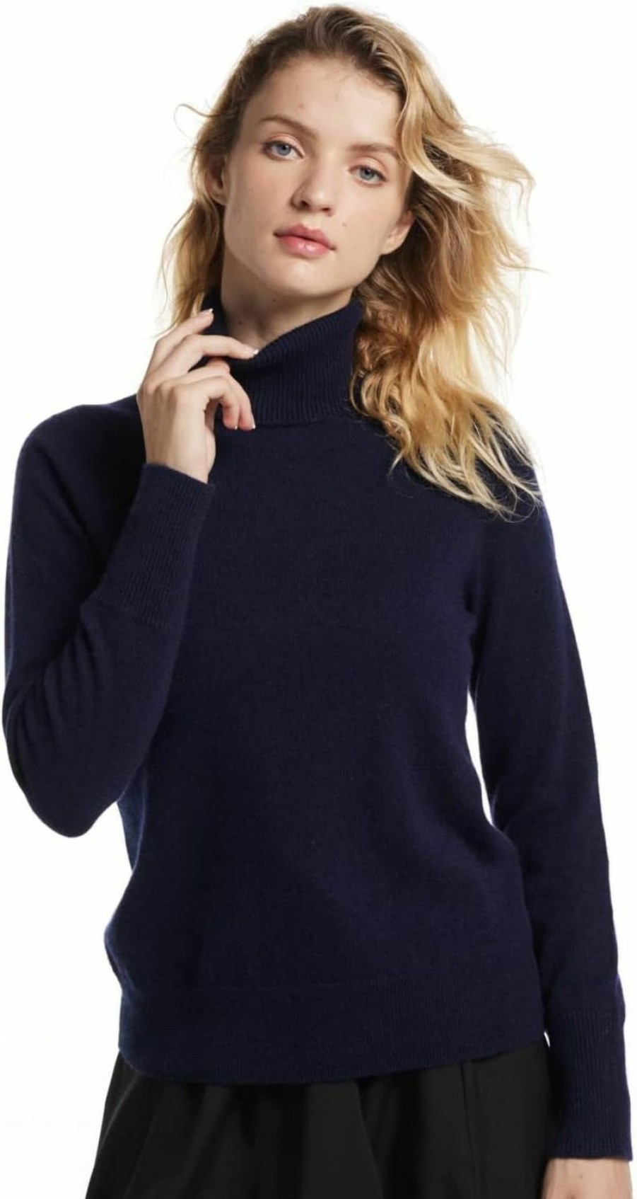 Sweaters | EURKEA Eurkea Women'S Turtleneck 100% Cashmere Sweater, Long Sleeves Pullover Winter Top For Women, Gift Ready