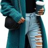 Sweaters | GeGekoko Gegekoko Womens Open Front Cardigan Sweaters Oversized Batwing Chunky Knit Outwear