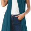 Sweaters | Urban CoCo Urban Coco Women'S Sleeveless Cardigan Summer Open Front Vest Lightweight Cool Coat