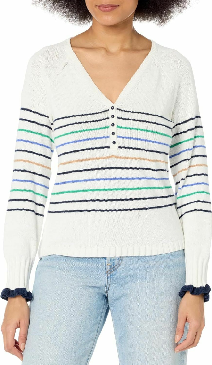 Sweaters | NIC+ZOE Nic+Zoe Women'S Maritime Stripe Sweater