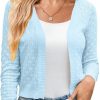 Sweaters | Othyroce Othyroce Shrug Sweaters For Women Open Front Knit Lightweight Crochet Sweater Cardigans For Summer S-Xl