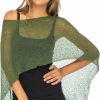 Sweaters | Back From Bali Back From Bali Womens Sheer Poncho Shrug Bolero, Lightweight Summer Shrug Pullover Sweater