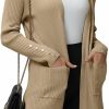 Sweaters | Agenlulu Women'S Open Front Long Shawl Cardigan With Pockets Lightweight Knit Soft Sweater Coat Outwear