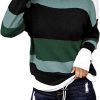 Sweaters | Dokotoo Dokotoo Fall Sweaters Round Neck Striped Cute Winter Pullover Sweaters For Women Trendy 2023 Drawstring