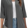 Sweaters | ULTRANICE Ultranice Women'S Long Sleeve Open Front Cardigan Casual Tops With Pockets