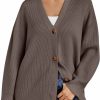 Sweaters | EFAN Efan Womens Cardigan 2024 Open Front Oversized Button Lightweight Sweaters V Neck Loose Cardigans Knit Outwear