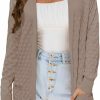 Sweaters | Yekaty Yekaty Crochet Lightweight Summer Cardigan 2024 Long Draped Open Front Sweaters For Women With Pocket