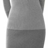 Sweaters | ninovino Ninovino Women'S Turtleneck Ribbed Knit Long Sleeve Slim Fit Sweater Dress