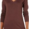 Sweaters | Amazon Essentials Amazon Essentials Women'S Lightweight Long-Sleeve V-Neck Tunic Sweater (Available In Plus Size)