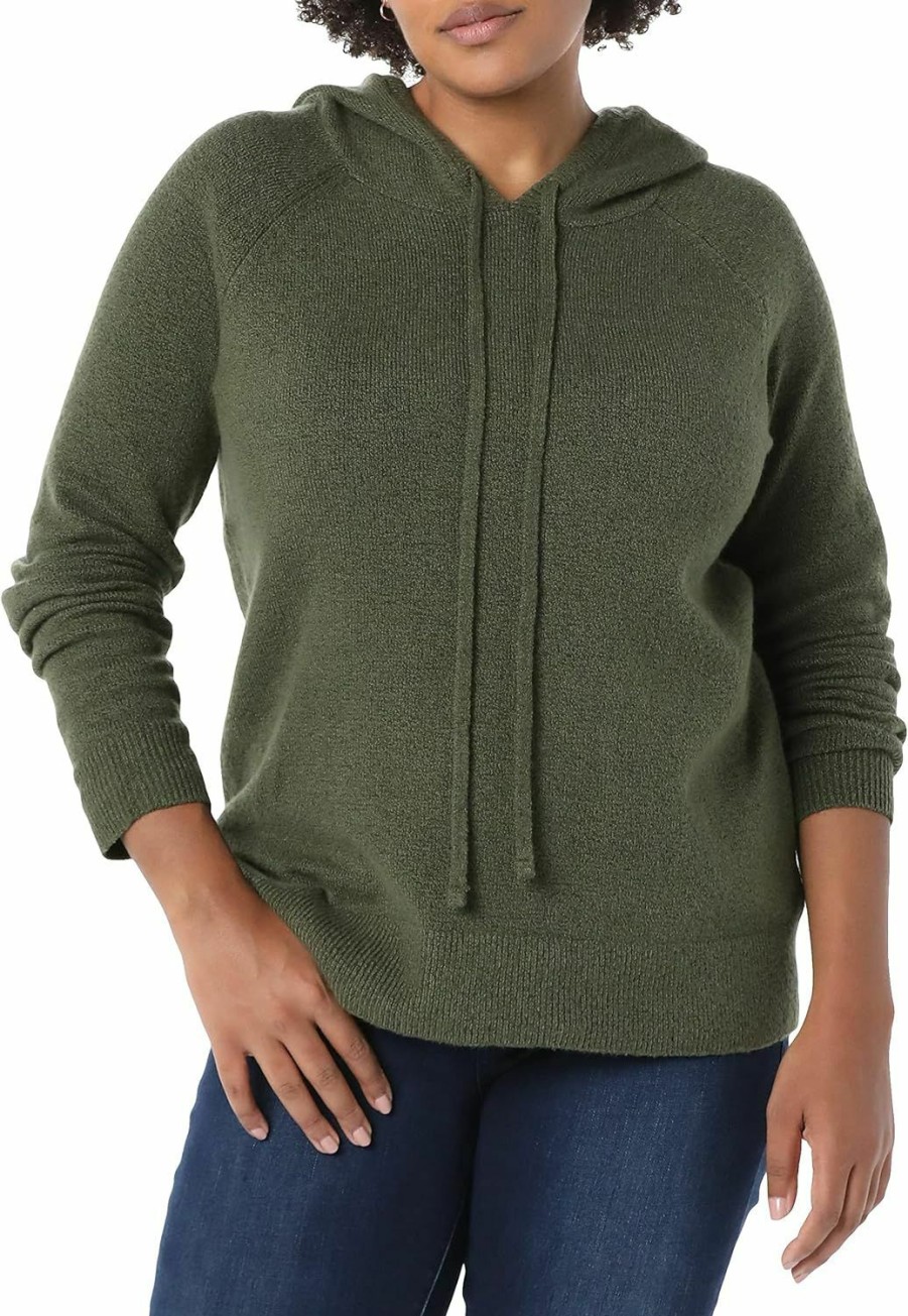 Sweaters | Amazon Essentials Amazon Essentials Women'S Soft Touch Hooded Pullover Sweater