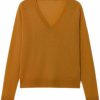 Sweaters | ZHILI Women'S Merino Wool Sweater Casual Lightweight V Neck Raglan Sleeve Knit Top Loose Pullover