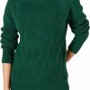 Sweaters | Amazon Essentials Amazon Essentials Women'S Soft Touch Funnel Neck Cable Sweater