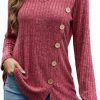 Sweaters | Dimur Sweaters For Women Trendy Long Sleeve Shirts Loose Fit Tunic Tops 2023