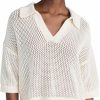 Sweaters | Velvet Velvet Women'S York Cotton Cashmere Mesh Sweater