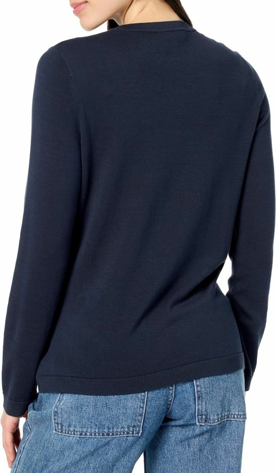 Sweaters | Nautica Nautica Women'S Pullover Long Sleeve Crewneck Sweater