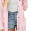 Sweaters | Yekaty Yekaty Lightweight Cardigans For Women Summer Long Sleeve Open Front Sweaters Button Down Outwear