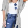 Sweaters | Yekaty Yekaty Womens Summer Lightweight Cardigan Short Sleeve Open Front Casual Loose Cover Ups Outwear