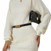 Sweaters | AISAIFO 2023 Women'S Chunky Cable Knit Sweater Dress - Fall & Christmas Tunic