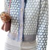 Sweaters | Floerns Floerns Women'S Ombre Marled Knitwear Long Sleeve Button Front Cardigan