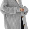 Sweaters | PRETTYGARDEN Prettygarden Womens Fall Fashion 2023 Open Front Oversized Cardigan Sweaters For Women Lightweight Rib Knit Fall Sweaters