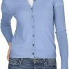 Sweaters | Cashmeren Crewneck Cardigan Sweater 100% Cashmere Button Front Long Sleeve Pullover For Women