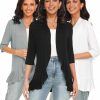 Sweaters | Argstar Argstar Women'S 3/4 Sleeve Cardigan (S-3Xl)