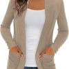 Sweaters | REDHOTYPE Redhotype Women'S Cardigans With Pockets Casual Lightweight Open Front Cardigan Sweaters For Women (S-2Xl)