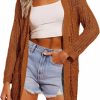 Sweaters | Zeagoo Zeagoo Women 2024 Lightweight Crochet Cardigan Long Sleeve Open Front Knit Sweater Summer Kimono Cover Up With Pockets