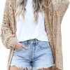 Sweaters | Ninfort Lightweight Summer Cardigan For Women Spring Netted Crochet Knit Cardigans Sweaters