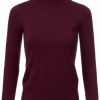 Sweaters | JJ Perfection Jj Perfection Stretch Soft Knit Sweater Turtle Neck Long Sleeve Casual Lightweight Pullover Sweater For Womens With Plus Size