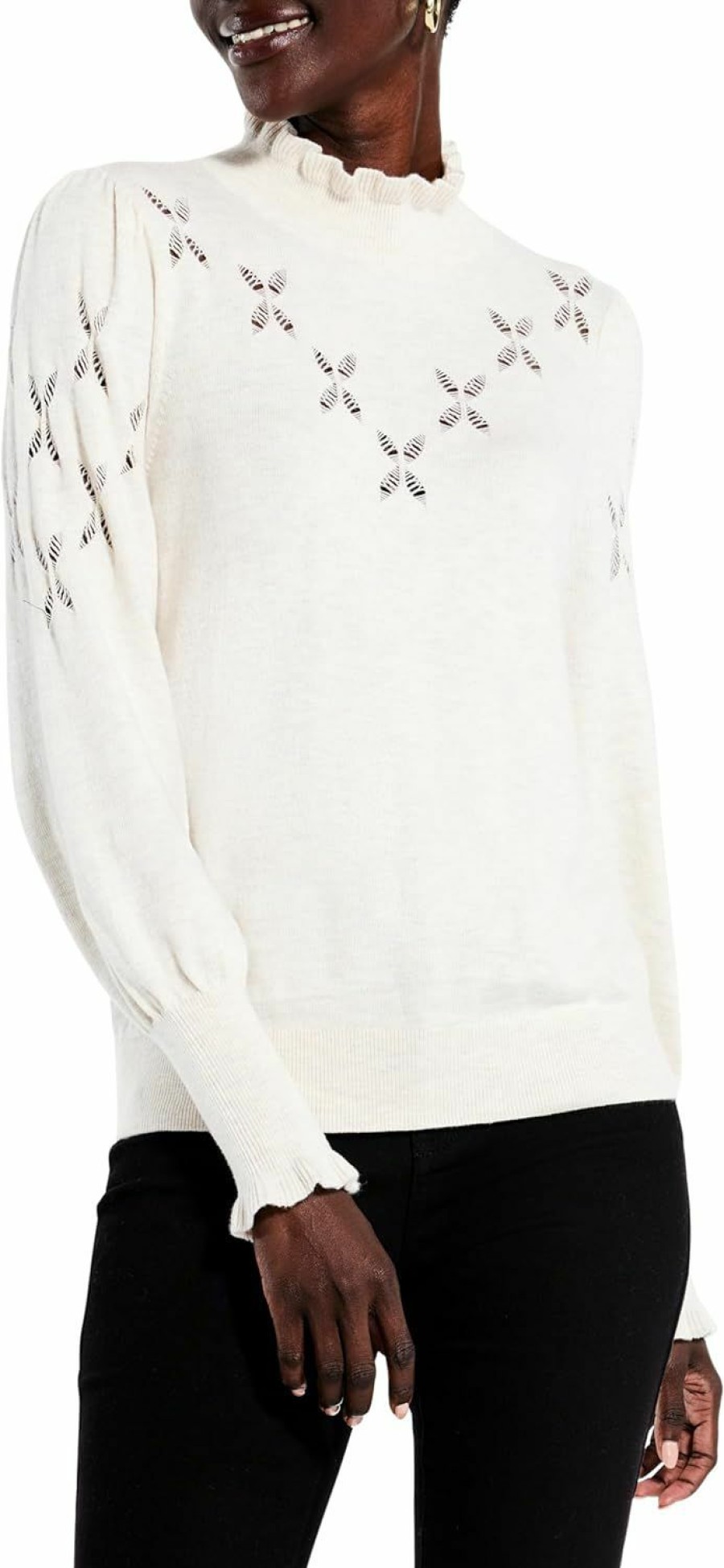 Sweaters | NIC+ZOE Nic+Zoe Women'S Pointelle Pip Sweater