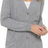 Sweaters | State Cashmere State Cashmere Women'S Button Front Cardigan 100% Pure Cashmere V Neck Fashion Sweater Dress With Pockets