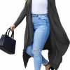 Sweaters | IN'VOLAND In'Voland Women'S Plus Size Cardigan Long Sleeve Open Front Drape Cardigans Lightweight Long Duster(L-5Xl)