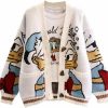 Sweaters | Sjhplzjyer Cartoon Sweater Women Girls Cardigan Sweaters V Neck Long Sleeve Women'S Button Knitted Outerwear