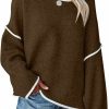 Sweaters | SALENT Salent Women'S Casual Oversized Sweaters Loose Soft Chunky Knit Long Batwing Sleeve Pullover Sweater Tunic Outfit Tops