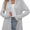 Sweaters | iClosam Iclosam Women Open Front Cardigans Long Sleeve Lightweight Knit Cardigan Sweater