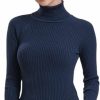 Sweaters | alsestudio Women`S Turtle Neck Sweater Premium Quality Soft Touch Slim Fit Ribbed Pullover Knitted Roll Neck Jumper