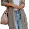 Sweaters | Amarmia Womens Long Sleeve Open Front Cardigan Sweater Lightweight Knit Casual Loose Fit Sweaters Outerwear With Pockets