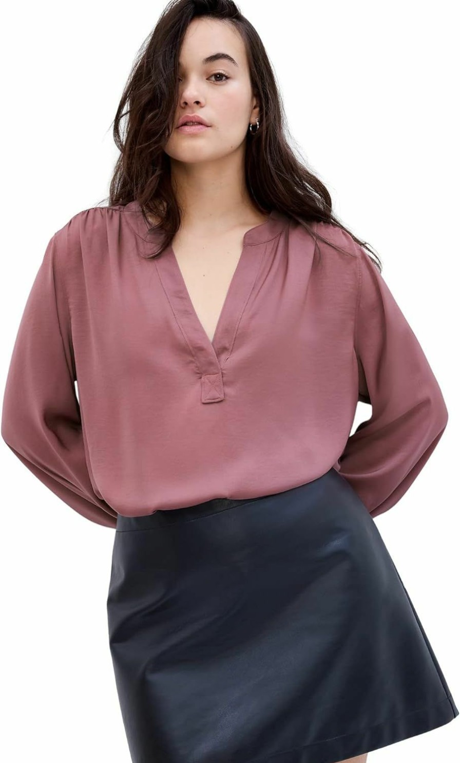 Sweaters | GAP Gap Women'S Long Sleeve V-Neck Top Shirt