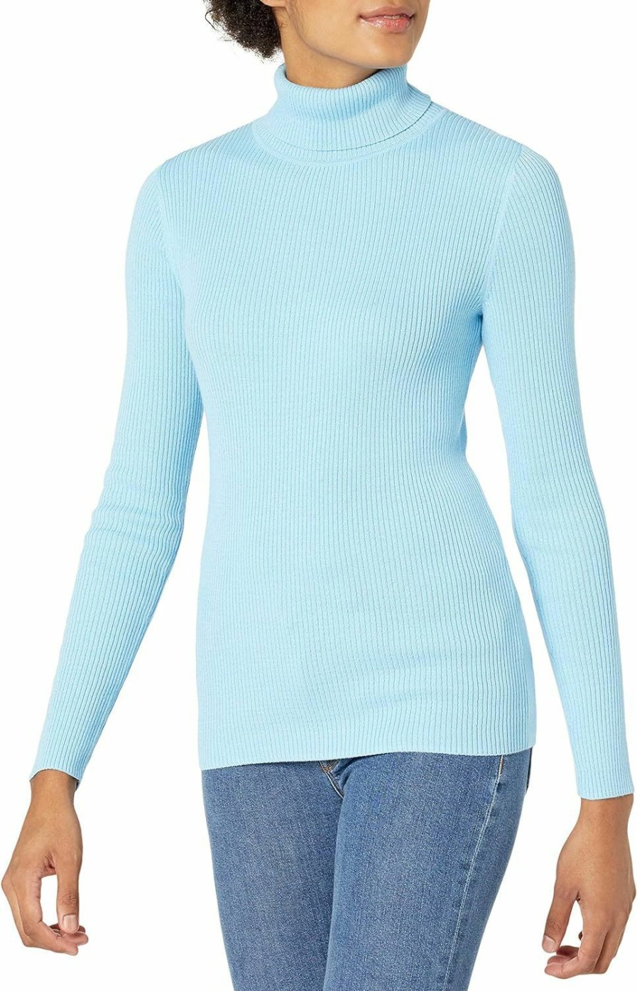 Sweaters | Amazon Essentials Amazon Essentials Women'S Slim-Fit Lightweight Long-Sleeve Turtleneck Sweater