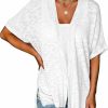 Sweaters | Yekaty Yekaty Lightweight Cardigans For Women Casual Summer Short Sleeve Cardigan Open Front Beach Coverups 2024