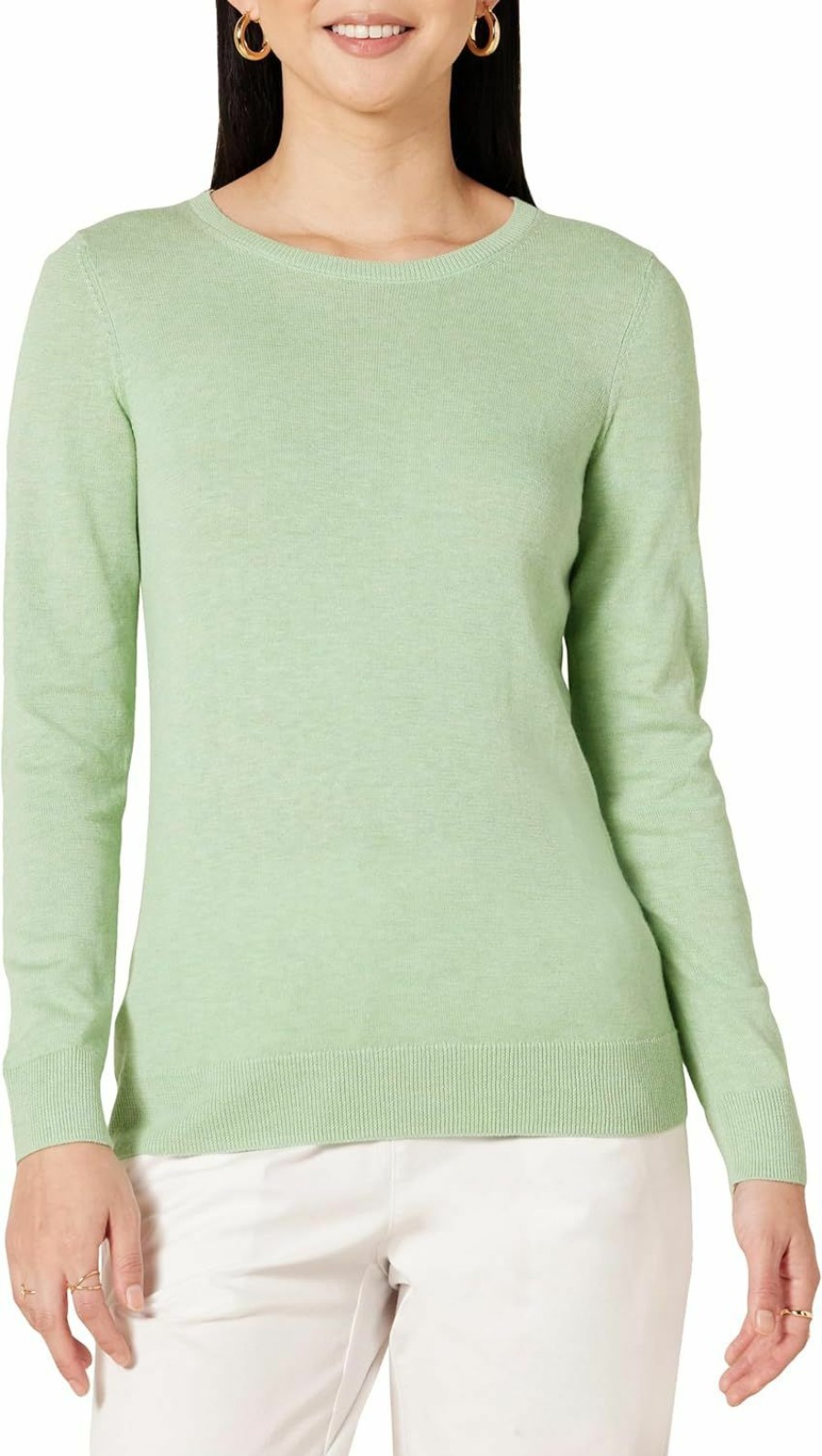 Sweaters | Amazon Essentials Amazon Essentials Women'S Long-Sleeve Lightweight Crewneck Sweater (Available In Plus Size)