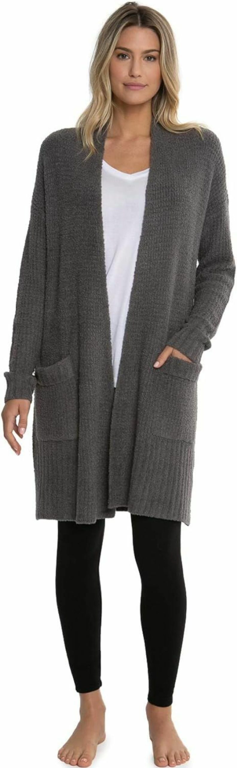 Sweaters | Barefoot Dreams Barefoot Dreams Cozychic Lite Long Weekend Cardi, Long Sleeve Oversized Sweater …