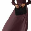 Sweaters | Lauweion Lauweion Women'S Turtleneck Sweater Maxi Dress Long Sleeve Slim Fit Ribbed Knit Pullover Jumper Top Flowy Long Dresses