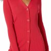 Sweaters | The Drop The Drop Women'S Constance Rib Button-Down Sweater