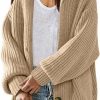 Sweaters | LILLUSORY Lillusory Womens Oversized Cardigan 2023 Fall Slouchy Open Front Button Chunky Knit Sweater Coat