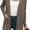 Sweaters | LILBETTER Lilbetter Womens Casual Lightweight Long Sleeve Open Front Cardigan Sweaters With Pockets