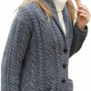 Sweaters | Aran Woollen Mills Merino Wool Cable Knit Irish Shawl Cardigan Sweater For Women Made In Ireland