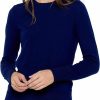 Sweaters | State Cashmere State Cashmere Women'S Essential Crewneck Sweater 100% Pure Cashmere Classic Long Sleeve Pullover